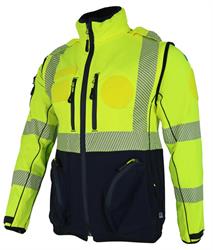 Giubbino ALPINE - TESSILSTRECH Microripstop - Giallo HV / Blu n
