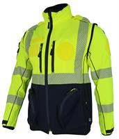 Giubbino ALPINE - TESSILSTRECH Microripstop - Giallo HV / Blu n
