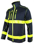 Giubbino SPY - BARGYSTRETCH Ripstop - Blu Notte / Giallo HV