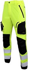Pantalone SFER - TESSILSTRETCH Microripstop - Giallo HV / Nero