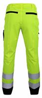 Pantalone SFER - TESSILSTRETCH Microripstop - Giallo HV / Nero