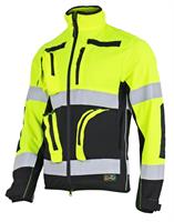 Giubbino SFER - TESSILSTRETCH Microripstop - Giallo HV / Nero