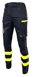 Pantalone SPY - BARGYSTRETCH Ripstop - Blu Notte / Giallo HV