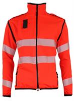 Giubbino SILAECO - BARGYSTRETCH - Rosso HV / Nero
