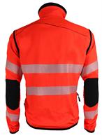 Giubbino SILAECO - BARGYSTRETCH - Rosso HV / Nero
