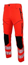 Pantalone SILAECO - BARGYSTRETCH - Rosso HV / Nero