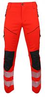 Pantalone SILAECO - BARGYSTRETCH - Rosso HV / Nero