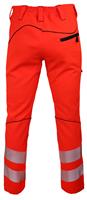 Pantalone SILAECO - BARGYSTRETCH - Rosso HV / Nero
