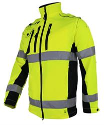 Giubbino ISTY - BARGYSTRETCH Ripstop - Giallo HV / Blu Notte