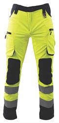 Pantalone ISTY - BARGYSTRETCH Ripstop - Giallo HV / Blu Notte