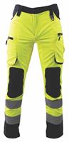 Pantalone ISTY - BARGYSTRETCH Ripstop - Giallo HV / Blu Notte