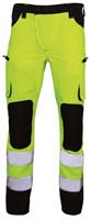 Pantalone ISTY - BARGYSTRETCH Ripstop - Giallo HV / Blu Notte