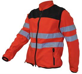 Softshell WINDY PF - LYNER2L - Rosso HV / Nero