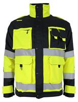 Giubbino SERIL - BARGYSTRETCH Ripstop - Blu Notte / Giallo HV