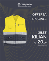Gilet KILIAN - COMFORTLIGHT - Giallo HV / Blu Navy