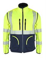 Giubbino BARD -CUBESTRETCH 2.0 Microripstop-Giallo HV /Blu Notte