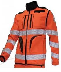 Giubbino SKAT - CUBESTRETCH 2.0  Microripstop - Rosso HV / Nero