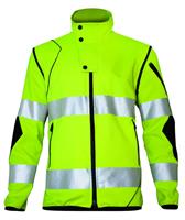 Giubbino BOLZA - BARGYSTRETCH - Giallo HV / Nero