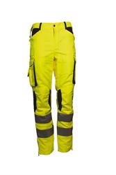 Pantalone ARIE - BARGYSTRETCH Ripstop - Giallo HV / Blu Not