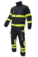 Giubbino CHIS - BARGYSTRETCH Ripstop - Blu Notte / Giallo