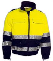Giubbino GAVIN - COMFORTLIGHT - Giallo HV / Blu Navy