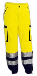 Pantalone GAVIN - COMFORTLIGHT - Giallo HV / Blu Navy