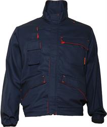 Giubbino DIX - TRIVAL - Blu Navy / Arancio
