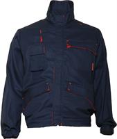 Giubbino DIX - TRIVAL - Blu Navy / Arancio
