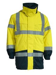 Giaccone GABE PF - DECA2L-PU - Giallo HV / Blu Navy