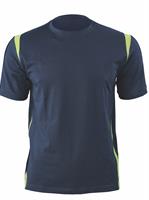 T-shirt INSIDEOUT - JERSEY BIRGY - Blu Notte