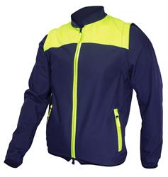 Softshell GARDY PF - LYNER2L - Blu Notte / Giallo HV