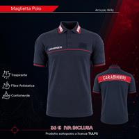 CC-Maglietta Polo manica corta WILLY -Piquet TIGGY - Blu
